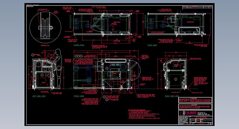 APPLICATION: NILSON 700 FOURSLIDE MACHINE, Tamer Industries